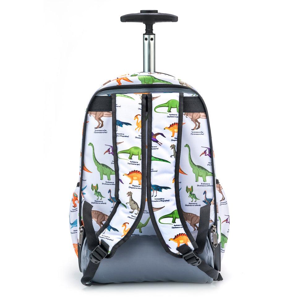 K Cliffs K-Cliffs Rolling Backpack School Backpacks With Wheels & Multiple Pockets