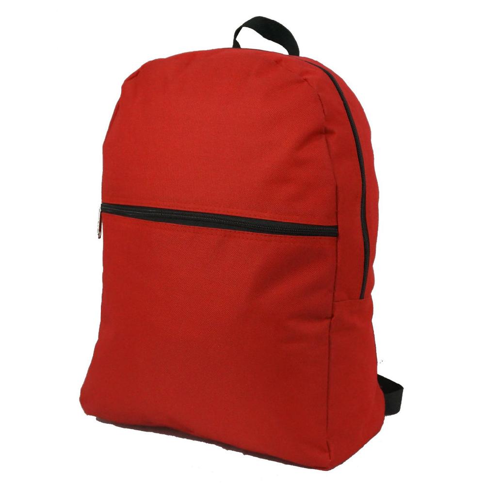 K Cliffs K-Cliffs Simple Basic 17 Inch School Backpack Daypack