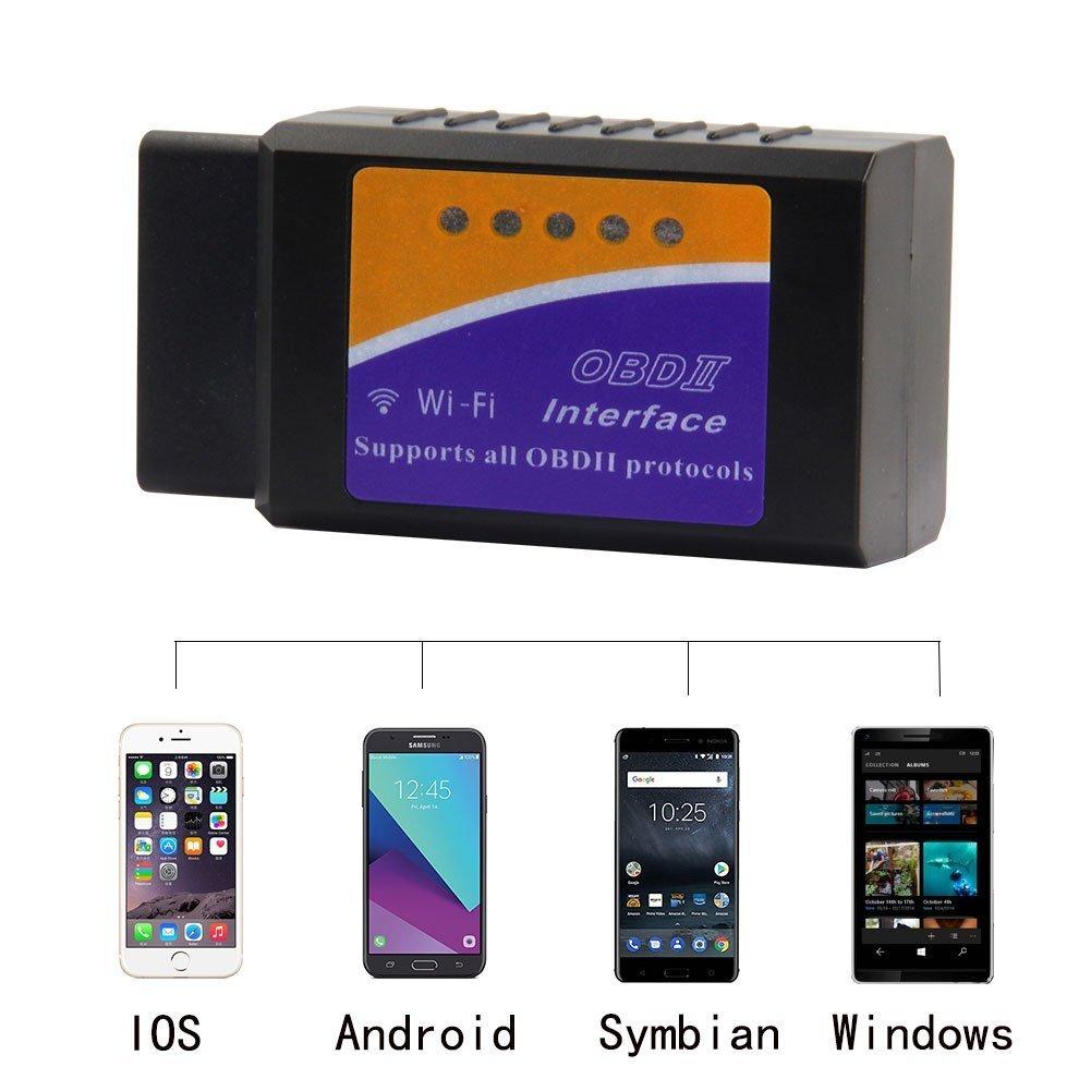 K Cliffs K-Cliffs Universal OBD Wifi Car Diagnostic Device Check Engine