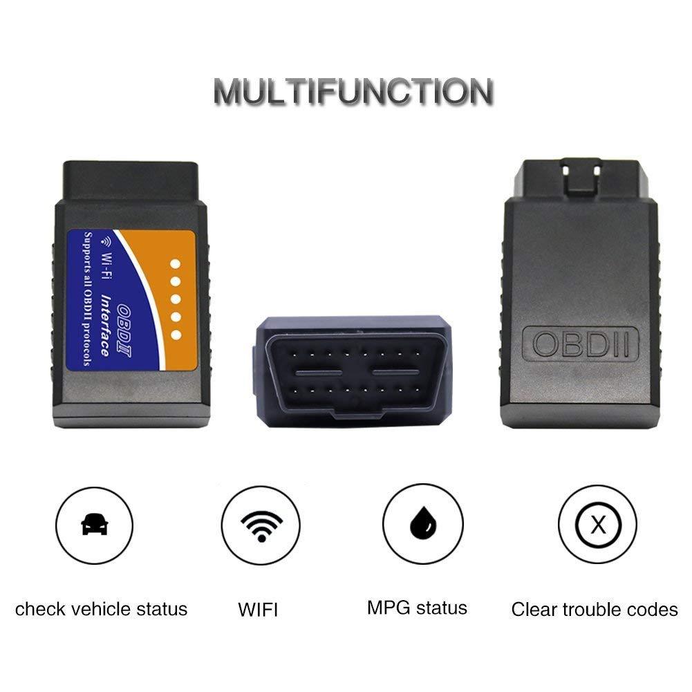 K Cliffs K-Cliffs Universal OBD Wifi Car Diagnostic Device Check Engine