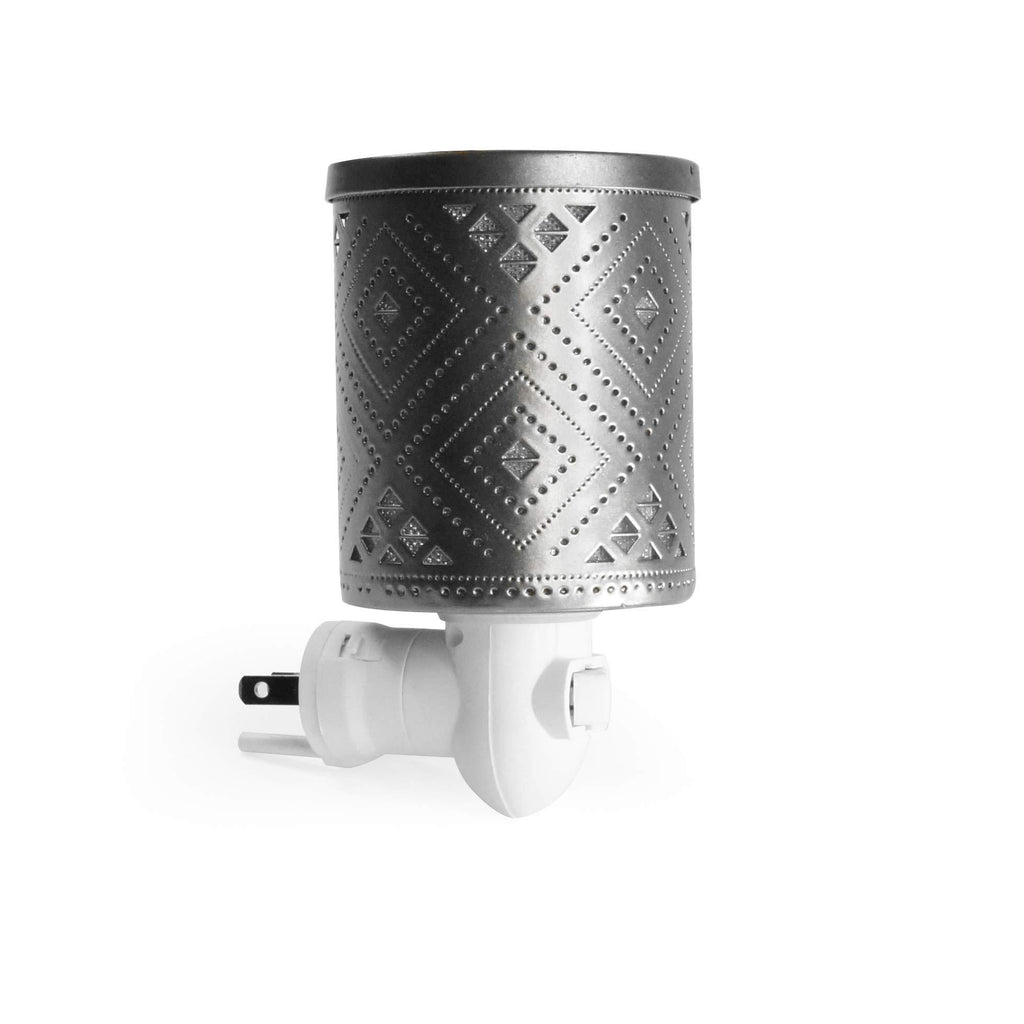 K Cliffs K-Cliffs Vintage Tribal Navaho Chinle Pattern Chrome Plug-in Fragrance Warmer