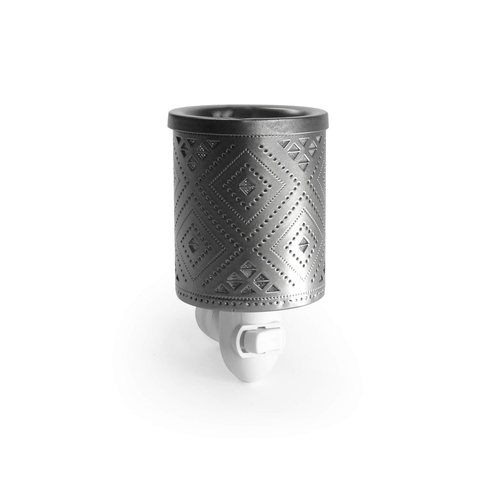 K Cliffs K-Cliffs Vintage Tribal Navaho Chinle Pattern Chrome Plug-in Fragrance Warmer