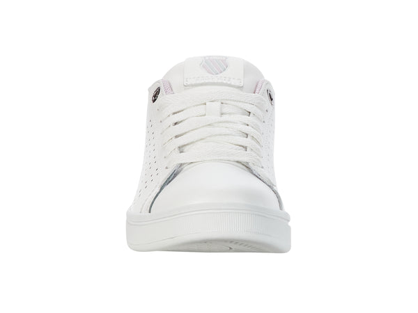 K Swiss BASE COURT BRILLIANT WHITE/LILAC SNOW/GRAY VIOLET