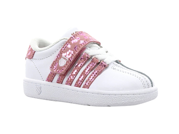 K Swiss CLASSIC VN VLC WHITE/PINK CHEETAH/ROSE GOLD
