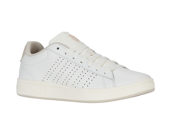 K Swiss COURT BASE II CLOUD DANCER/OATMEAL/CAMEO ROSE