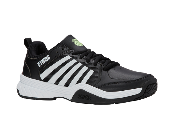 K Swiss COURT EXPRESS 2 BLACK/WHITE/SOFT NEON GREEN