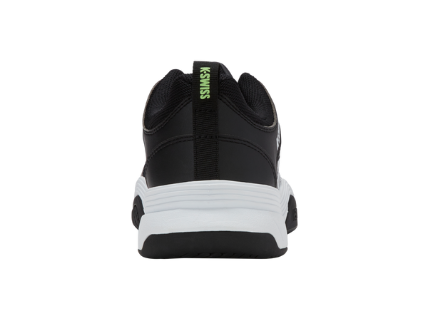 K Swiss COURT EXPRESS 2 BLACK/WHITE/SOFT NEON GREEN