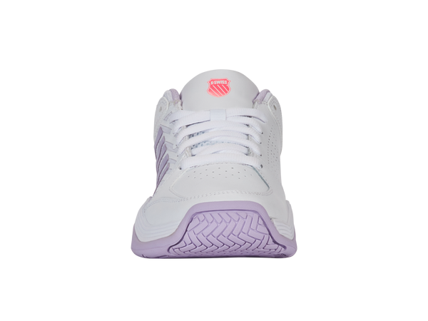 K Swiss COURT EXPRESS 2 WHITE/ORCHID PETAL/NEON BLAZE