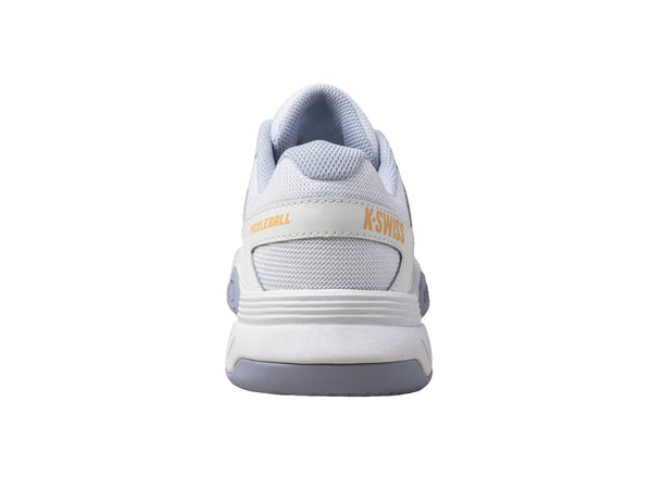 K Swiss COURT EXPRESS PICKLEBALL WHITE/HEATHER/PEACH FUZZ