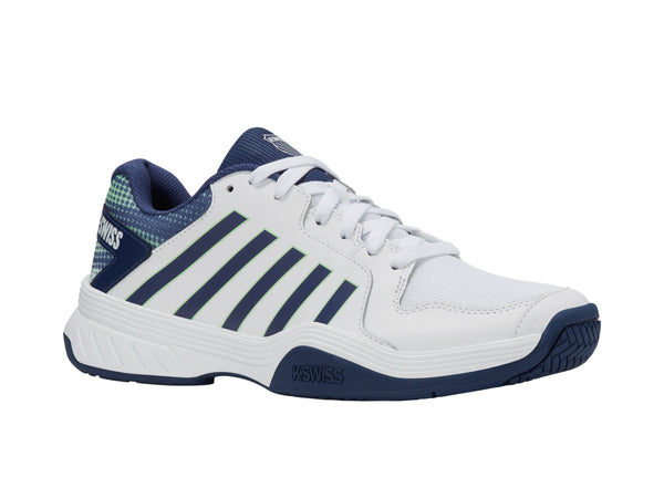 K Swiss COURT EXPRESS PICKLEBALL WHITE/OCEANA/PATINA GREEN