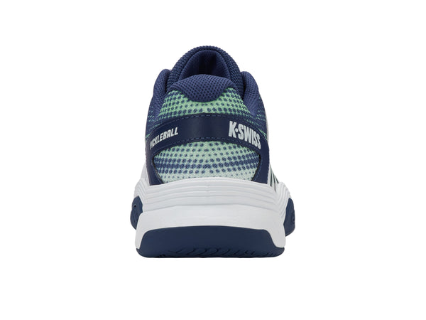 K Swiss COURT EXPRESS PICKLEBALL WHITE/OCEANA/PATINA GREEN