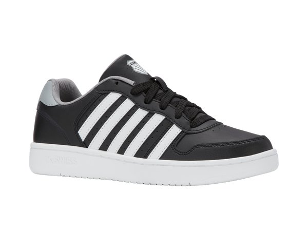 K Swiss COURT PALISADES BLACK/WHITE/ULTIMATE GREY/OYSTER MUSHROOM