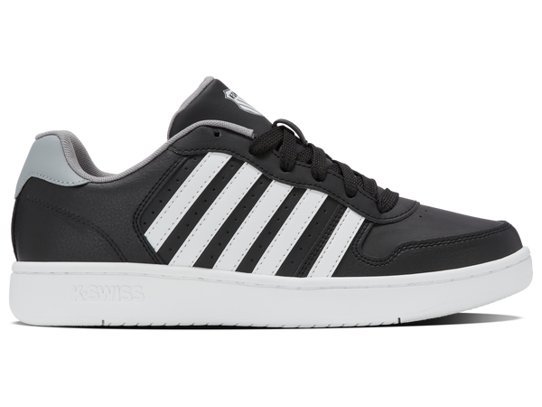 k swiss COURT PALISADES BLACK/WHITE/ULTIMATE GREY/OYSTER MUSHROOM
