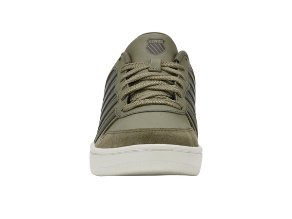 K Swiss COURT PALISADES BURNT OLIVE/LIGHT GRAY/GRAPE LEAF/BLACK COFFEE