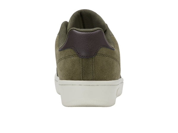 K Swiss COURT PALISADES BURNT OLIVE/LIGHT GRAY/GRAPE LEAF/BLACK COFFEE