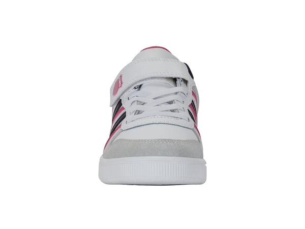 K Swiss COURT PALISADES STRAP WHITE/PEACOAT/SHOCKING PINK