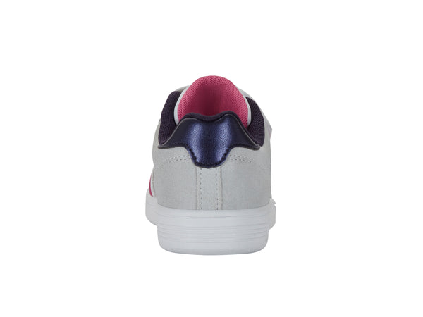 K Swiss COURT PALISADES STRAP WHITE/PEACOAT/SHOCKING PINK