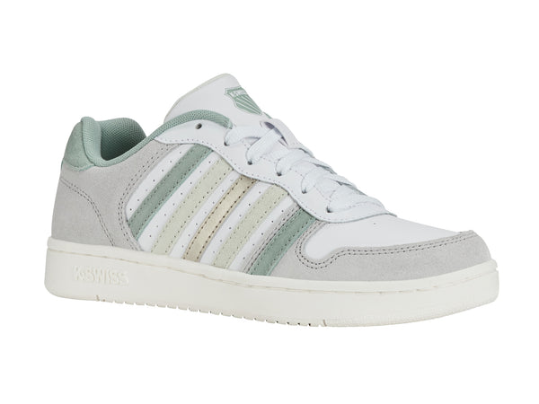 K Swiss COURT PALISADES WHITE/CANARY GREEN/FROSTY GREEN/CHAMPAGNE GOLD