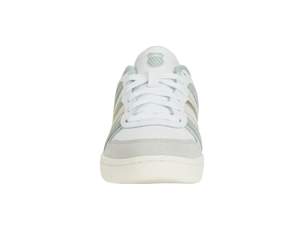 K Swiss COURT PALISADES WHITE/CANARY GREEN/FROSTY GREEN/CHAMPAGNE GOLD