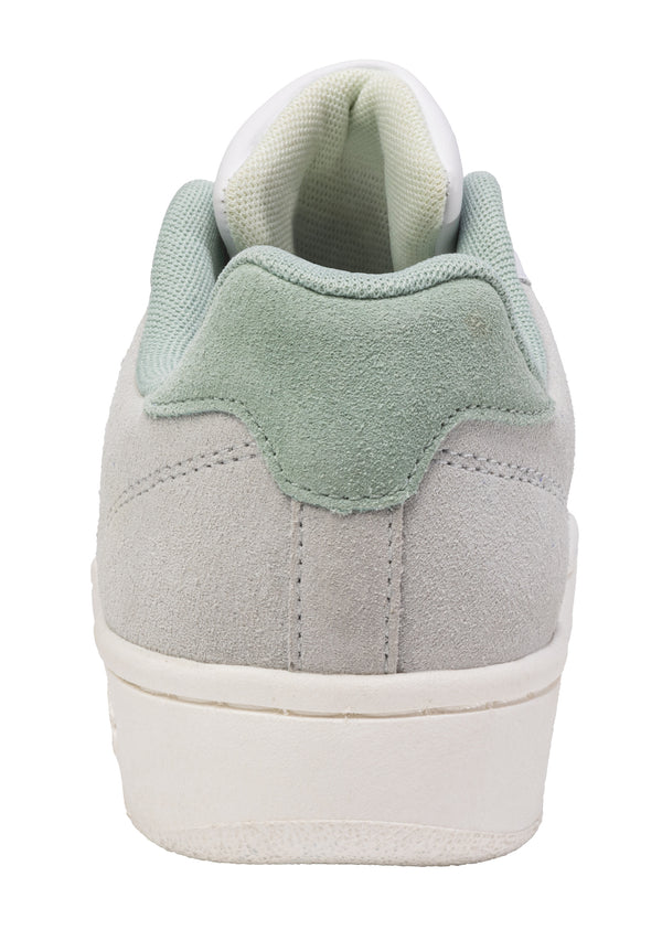K Swiss COURT PALISADES WHITE-CANARY GREEN-FROSTY GREEN-CHAMPAGNE GOLD