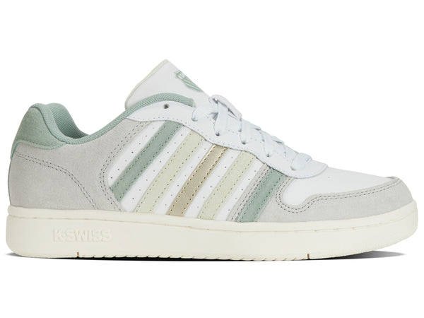 k swiss COURT PALISADES WHITE/CANARY GREEN/FROSTY GREEN/CHAMPAGNE GOLD