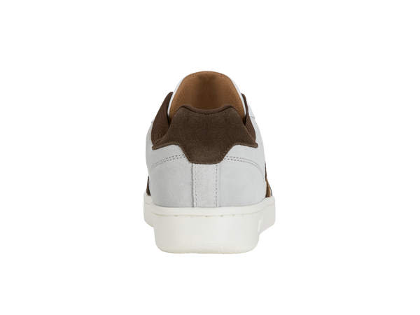 K Swiss COURT PALISADES WHITE/TOASTED COCONUT/CHOCOLATE BROWN