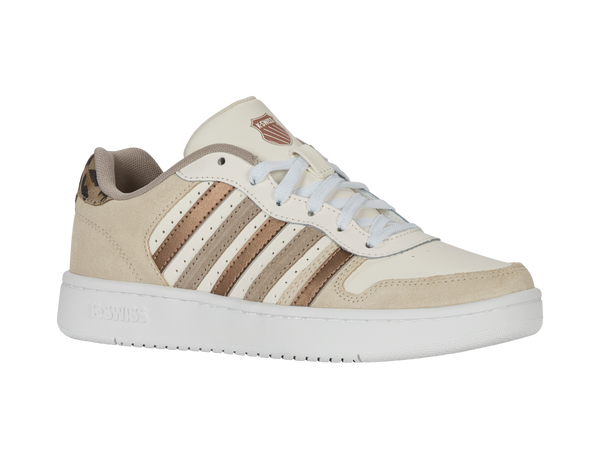 K Swiss COURT PALISADES WHITECAP GRAY/ROSE GOLD/LEO/S WHITE