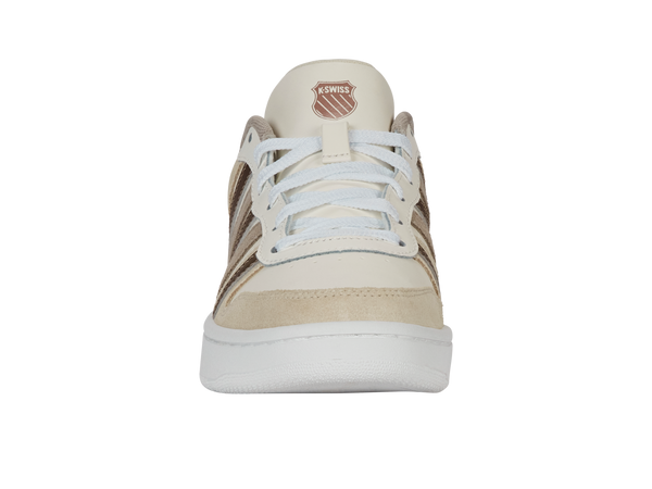 K Swiss COURT PALISADES WHITECAP GRAY/ROSE GOLD/LEO/S WHITE