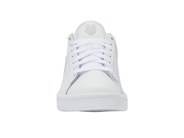 K Swiss COURT SHIELD II WHITE/OYSTER MUSHROOM/LILAC