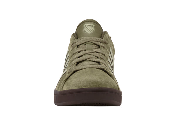K Swiss COURT TIEBREAK II SDE BURNT OLIVE/BLACK COFFEE/ALFALFA