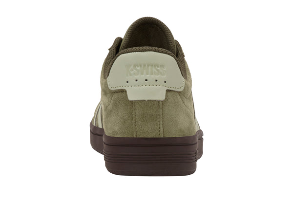 K Swiss COURT TIEBREAK II SDE BURNT OLIVE/BLACK COFFEE/ALFALFA