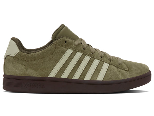 k swiss COURT TIEBREAK II SDE BURNT OLIVE/BLACK COFFEE/ALFALFA