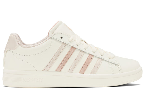 k swiss COURT TIEBREAK II SNOW WHITE/CRYSTAL GRAY/ROSE DUST
