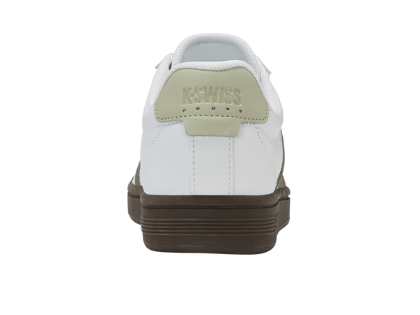 K Swiss COURT TIEBREAK II WHITE/BURNT OLIVE/COLA GUM/ALFALFA