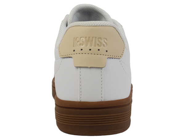 K Swiss COURT TIEBREAK II WHITE/SOFT SILT/CREME BRULEE/GUM