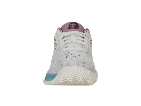 K Swiss EXPRESS LIGHT 3 PADEL SNOW WHITE/LILAS/PASTEL TURQUOISE