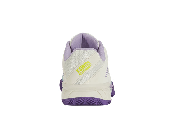 K Swiss EXPRESS LIGHT 3 PADEL SNOW WHITE/PURPLE HEART/EVENING PRIMROSE