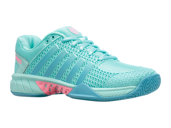 K Swiss EXPRESS LIGHT PICKLEBALL ARUBA BLUE/MAUI BLUE/SOFT NEON PINK