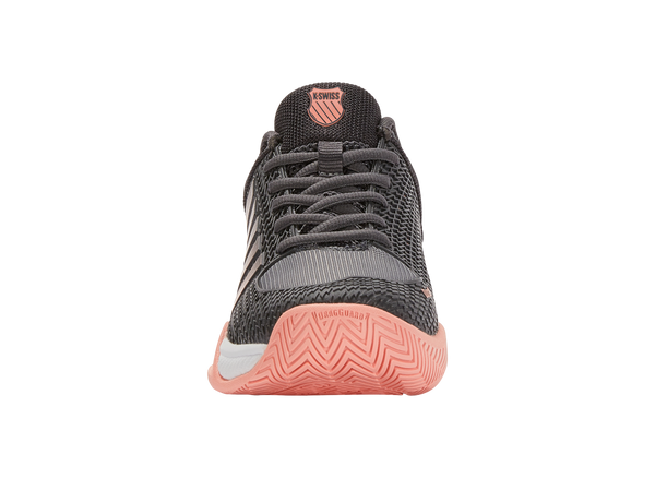 K Swiss EXPRESS LIGHT PICKLEBALL ASPHALT/STEEL GRAY/PEACH