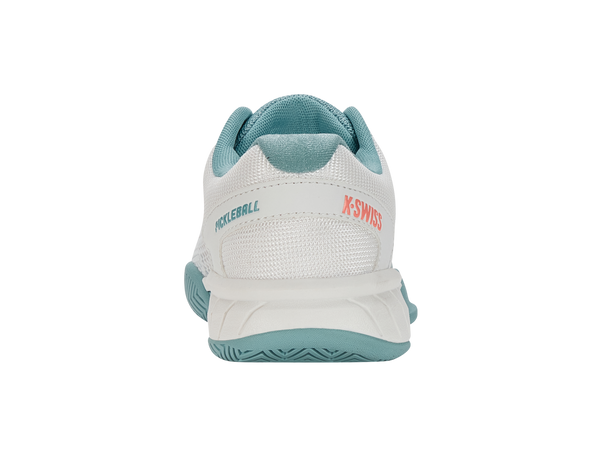 K Swiss EXPRESS LIGHT PICKLEBALL BLANC DE BLANC/NILE BLUE/DESERT FLOWER