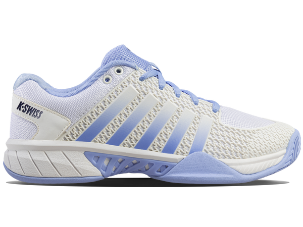 k swiss EXPRESS LIGHT PICKLEBALL BRIGHT WHITE/OPEN AIR/ESTATE BLUE