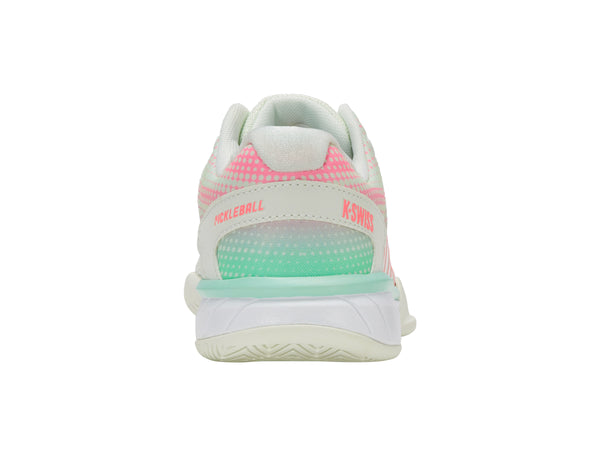 K Swiss EXPRESS LIGHT PICKLEBALL ICE/HONEYDEW/NEON PASTEL PINK
