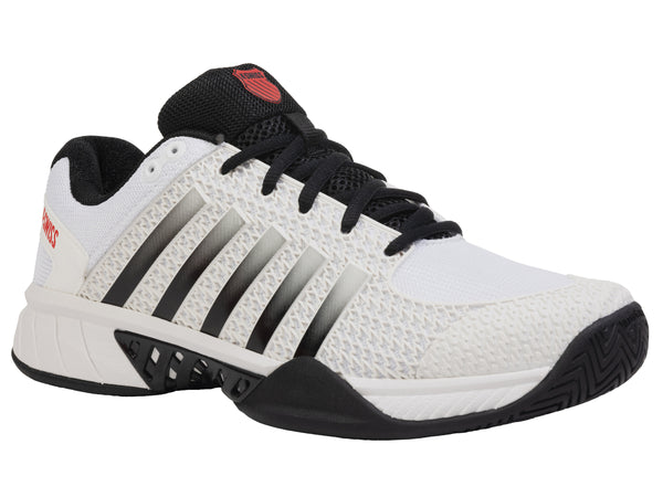 K Swiss EXPRESS LIGHT PICKLEBALL WHITE/BLACK/HIGH RISK RED