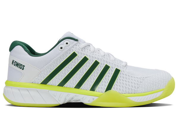 k swiss EXPRESS LIGHT PICKLEBALL WHITE/NEON LIME/EDEN