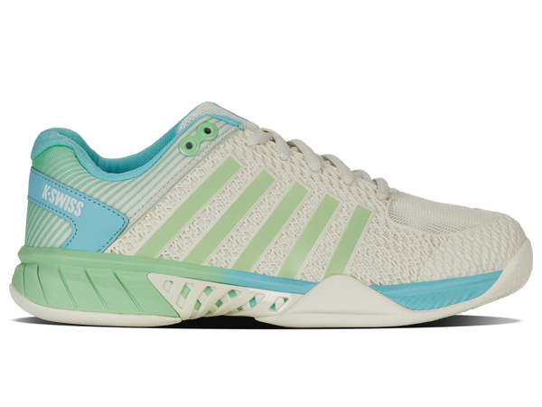 k swiss EXPRESS LIGHT PICKLEBALL-WIDE EGRET/PATINA GREEN