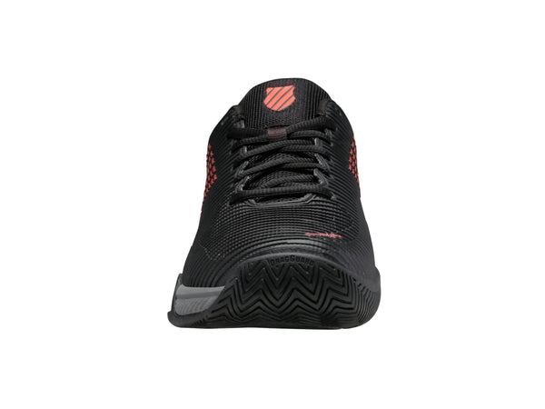 K Swiss HYPERCOURT EXPRESS 2-2E JET BLACK/STEEL GRAY/SPICY ORANGE