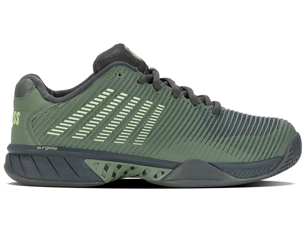 k swiss HYPERCOURT EXPRESS 2-2E SEA SPRAY/URBAN CHIC/SOFT NEON GREEN