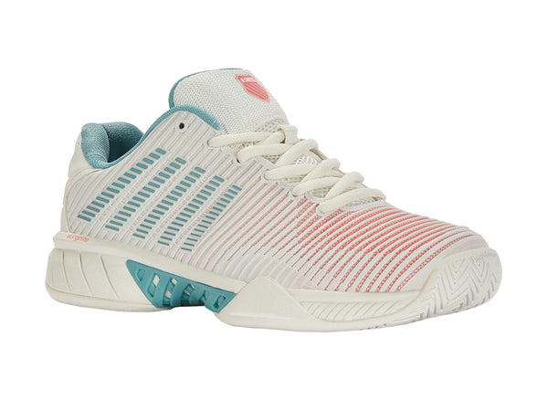 K Swiss HYPERCOURT EXPRESS 2 BLANC DE BLANC/NILE BLUE/DESERT FLOWER