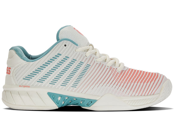 k swiss HYPERCOURT EXPRESS 2 BLANC DE BLANC/NILE BLUE/DESERT FLOWER