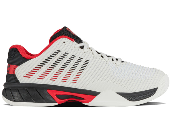 k swiss HYPERCOURT EXPRESS 2 BRIGHT WHITE/STRETCH LIMO/HIGH RISK RED